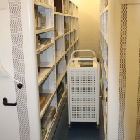 New strongroom at Dr Williams's Library
