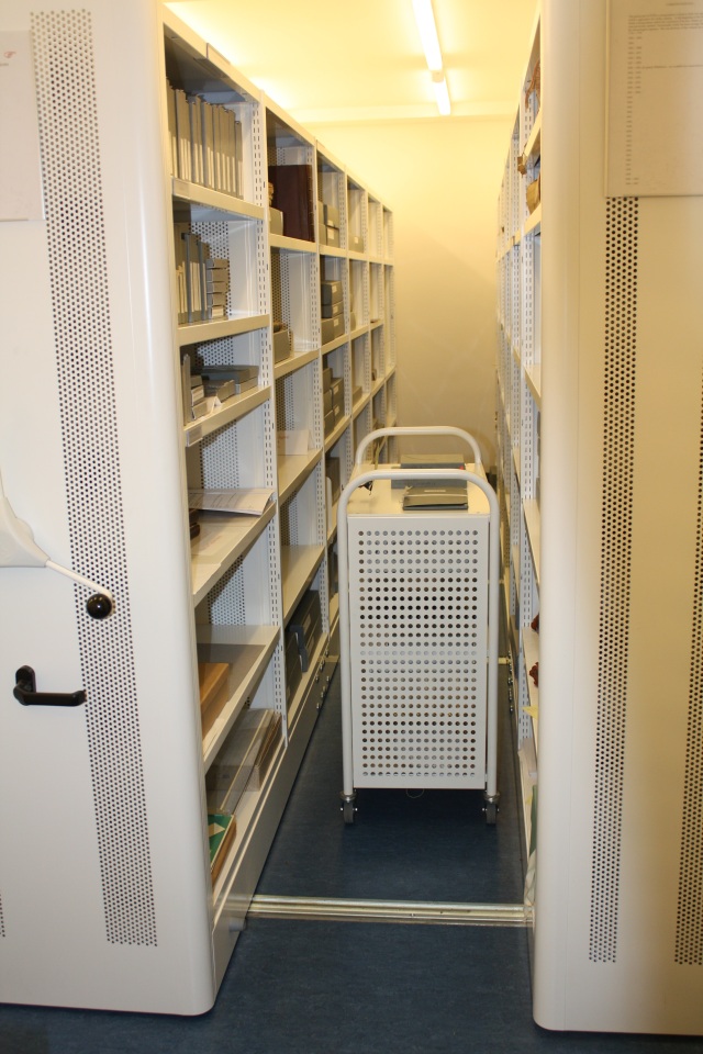 New strongroom at Dr Williams's Library